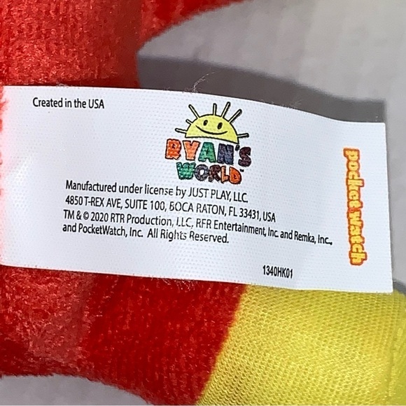 Ryan’s World RYAN You Tube 10" Plush Titan Superhero Stuffed Plush Toy - Picture 11 of 12